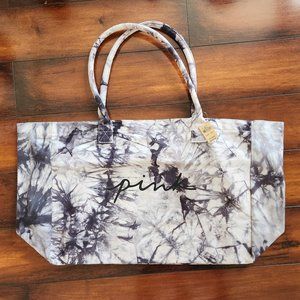 VICTORIA SECRET Tie-Dye Weekender Tote| *CUTE TRAVEL BAG W ZIPPER & LIGHTWEIGHT*